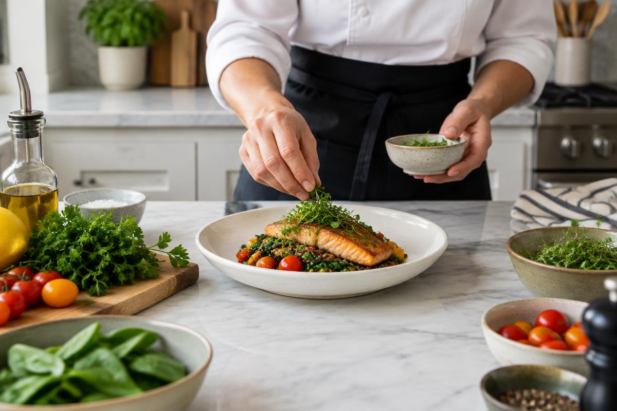 Cozinheira particular — imagem complementar representativa