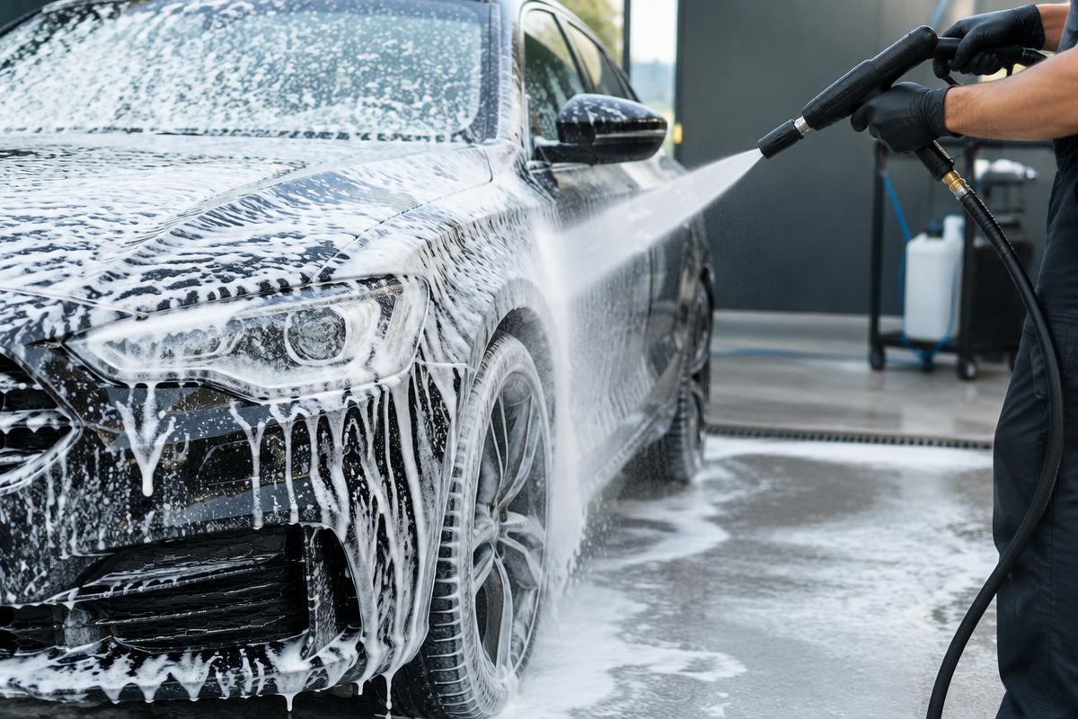 Lava car — imagem complementar representativa