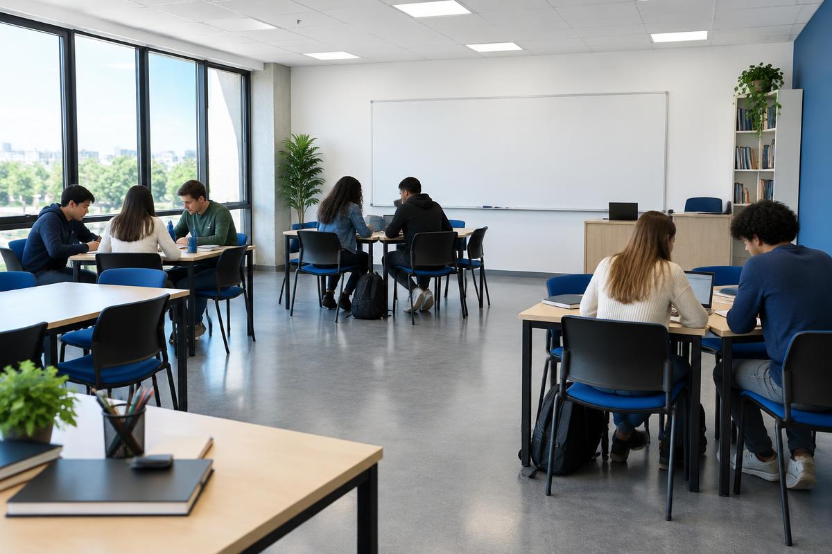 Escola e curso — imagem complementar representativa